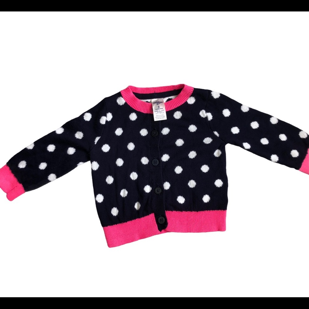 5/$25 OshKosh B’Gosh Polka Dot Sweater